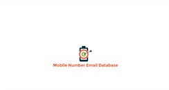 Desktop Screenshot of mobiledatabase.co.in